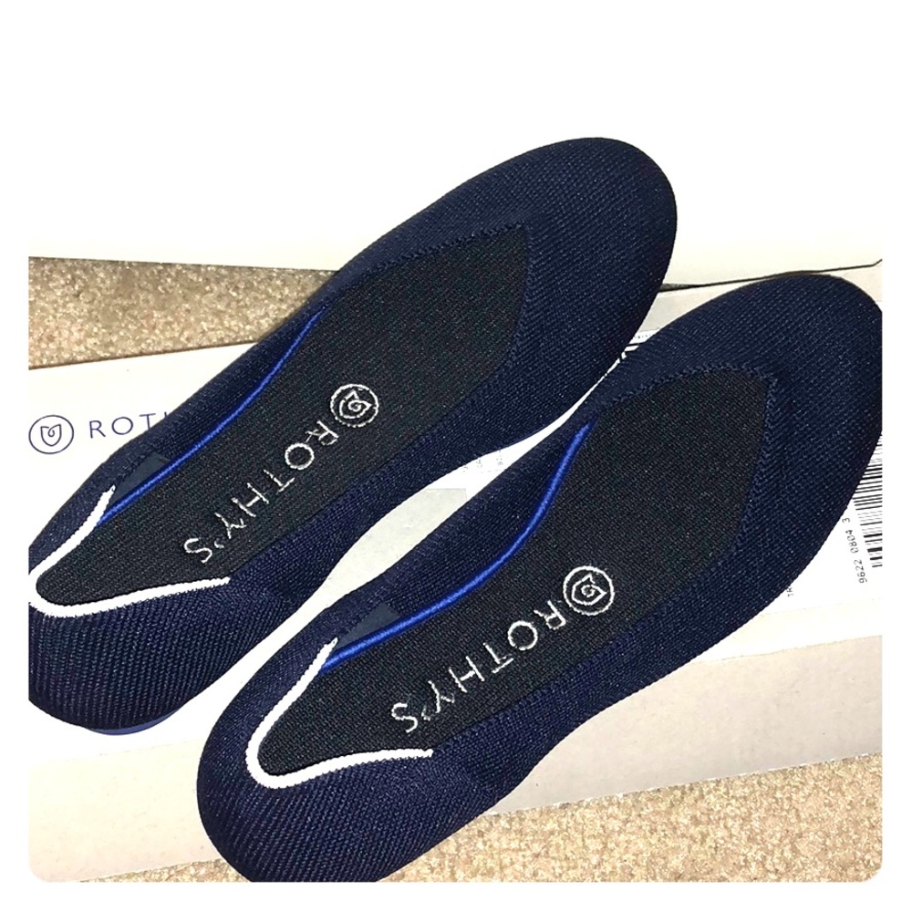 Rothy’s Size 8 Navy Blue Solid